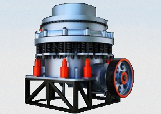 CS240D   ISO9001 Jaw Cone Crusher High Efficiency 49.5t Screening Plant Gypsum  250KW