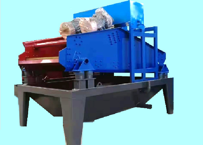 Fine 550mm Vibrating Screen Machine 7.5kw Sand Recovery